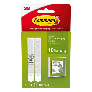 Command Narrow Picture Hanging Strips 17207-ES