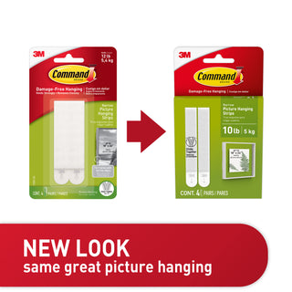 Command Narrow Picture Hanging Strips 17207-ES