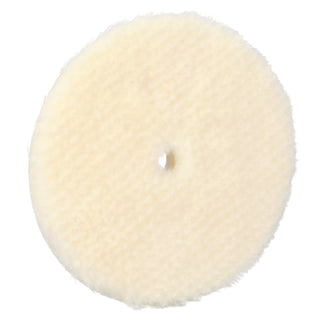 3M Perfect-It Random Orbital Wool Compounding Pad 34124, Coarse,White, 6 in