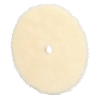 3M Perfect-It Random Orbital Wool Compounding Pad 34124, Coarse,White, 6 in