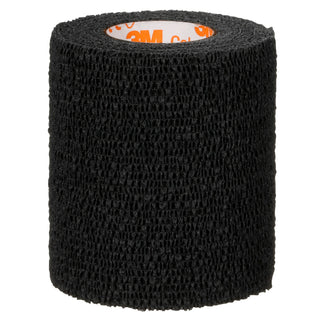 Nexcare No Hurt Wrap NHBK-3, 3 in x 2.2 yd (76.2 mm x 2 m) unstretched, Black