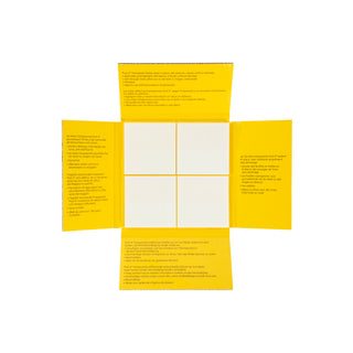 Post-it® Transparent Notes 600-TRSPT-SIOC, 2-7/8 in x 2-7/8 in (73 mm x 73 mm)