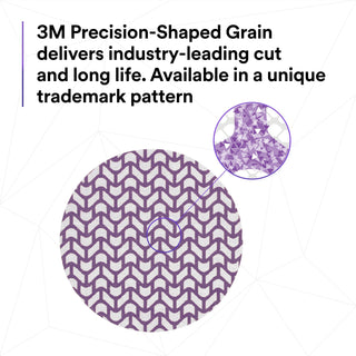 3M Xtract Cubitron II Net Disc 710W, 220+, 6 in x NH, Die 600Z