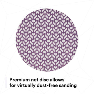 3M Xtract Cubitron II Net Disc 710W, Multi-Grade, 5 in x NH, Die 500X