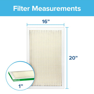 Filtrete Electrostatic Air Filter 700 MPR 700-4, 16 in x 20 in x 1 in