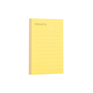 Post-it® Mini List Notes NTDW-34-1, 4 in x 2.9 in (101 mm x 73 mm)