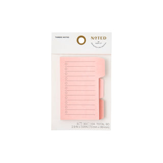 Post-it® Tabbed Notes NTDW-TAB-1, 3.9 in x 2.9 in (99 mm x 73 mm)