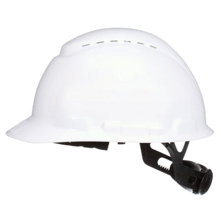 3M SecureFit Vented Hard Hat CHH-V-R-W6-SL, With Ratchet Adjustment