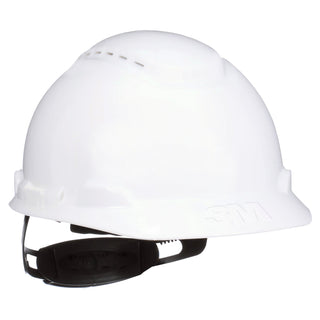 3M SecureFit Vented Hard Hat CHH-V-R-W6-SL, With Ratchet Adjustment