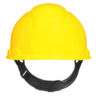 3M Vented Hard Hat CHHYH1-V-12-DC, with Pinlock Adjustment, Yellow