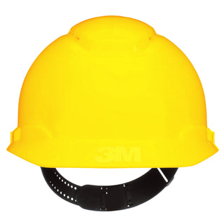 3M Vented Hard Hat CHHYH1-V-12-DC, with Pinlock Adjustment, Yellow