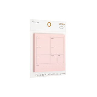 Post-it® Planner Pad NTDW-55-2, 4.9 in x 4.9 in (124 mm x 124 mm)