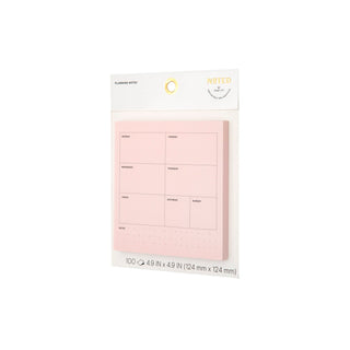 Post-it® Planner Pad NTDW-55-2, 4.9 in x 4.9 in (124 mm x 124 mm)