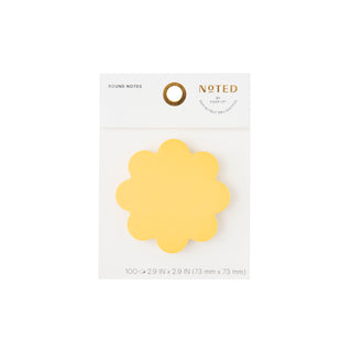 Post-it® Shaped Notes NTDW-DSY-2, 2.9 in x 2.9 in (73 mm x 73 mm)