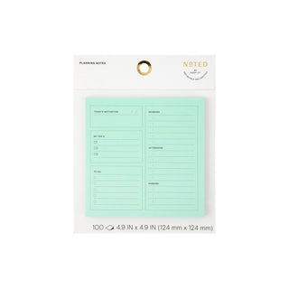 Post-it® Planner Pad NTDW-55-1, 4.9 in x 4.9 in (124 mm x 124 mm)