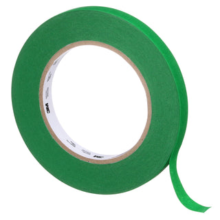 3M UV Resistant Green Masking Tape, 12 mm x 55 m