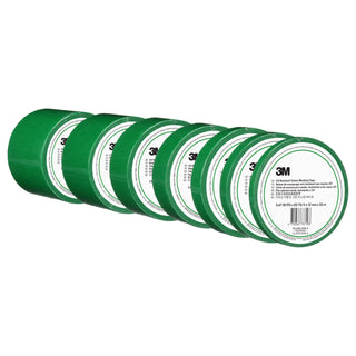 3M UV Resistant Green Masking Tape, 12 mm x 55 m