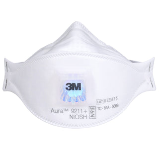 3M Aura Particulate Respirator 9211+, N95 120 EA/Case