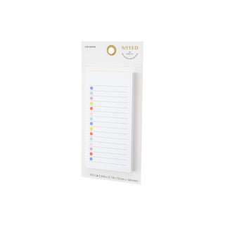 Post-it® List Notes NTD8-36-1, 2.9 in x 5.7 in (73 mm x 144 mm)