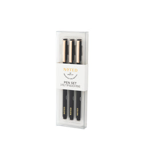 Post-it® 3pk Pens NTD8-PEN-BK, 3 Felt Tip Black Pens
