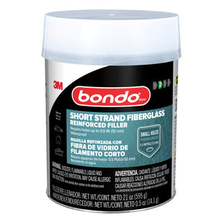 Bondo® Short Strand Fiberglass Reinforced Filler SS-PT-ES, 21 oz (595.34 g)