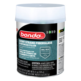 Bondo® Short Strand Fiberglass Reinforced Filler SS-PT-ES, 21 oz (595.34 g)