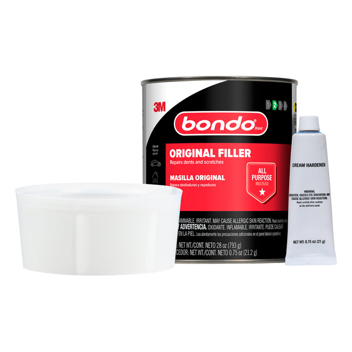 Bondo® Original Filler, OR-QT-ES, 28 oz (793.78 g)