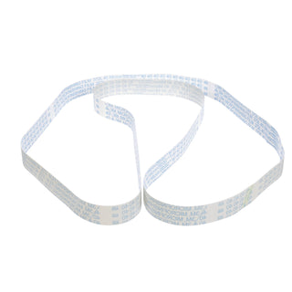 3M Microfinishing Film Belt 372L, 15 Mic 5MIL, 3/4 in x 53 in, Scallop B