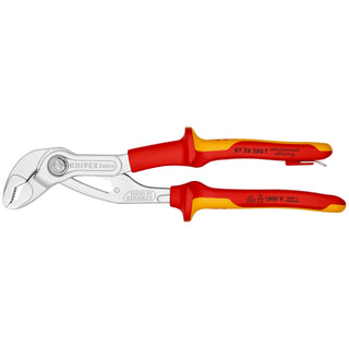 Knipex 87 26 250 T 10" Cobra® High-Tech Water Pump Pliers-1000V Insulated-Tethered Attachment