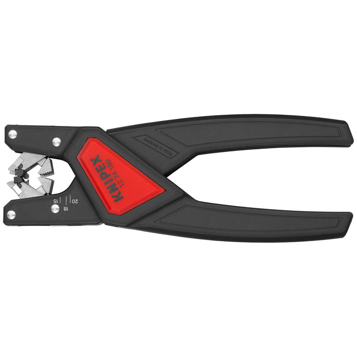 Knipex 12 74 180 SB 7" Automatic Stripping Pliers for Control Cable