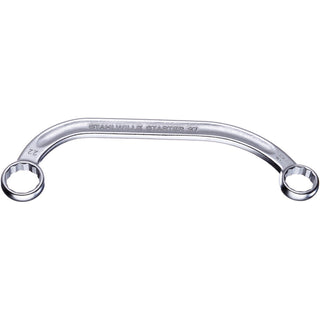 Stahlwille 41091618 27 Double ended ring Spanner STARTER (Half-Moon)