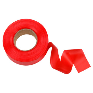 Johnson 40-0812 Glo Red Flagging Tape - 1" x 200'