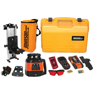 Johnson 40-6534 Electronic Self-Leveling Horizontal & Vertical Rotary Laser Kit