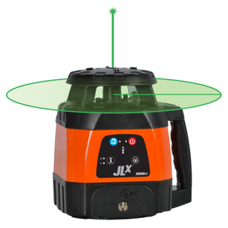 Johnson 40-6590I JLX Horizontal/Vertical Tracking Rotary Laser Kit with GreenBrite