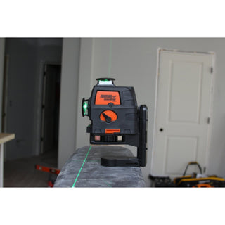 Johnson 40-6674 Self-Leveling 3x360° Laser with GreenBrite Technology