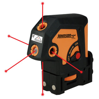 Johnson 40-6695 Self-Leveling 5 Dot Laser