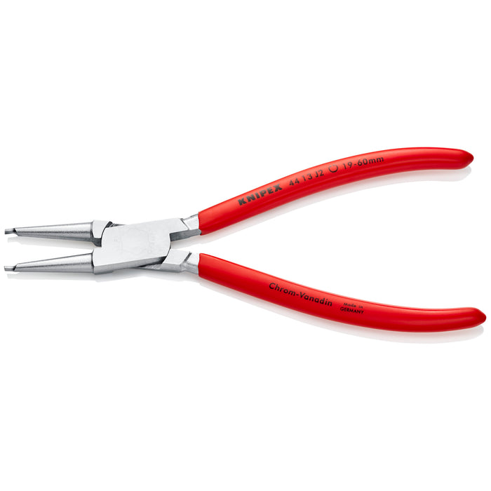 Knipex 44 13 J2 7" Internal Snap Ring Pliers-Forged Tips