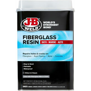 J-B Weld 40404 Fiberglass Resin, 1 Gallon