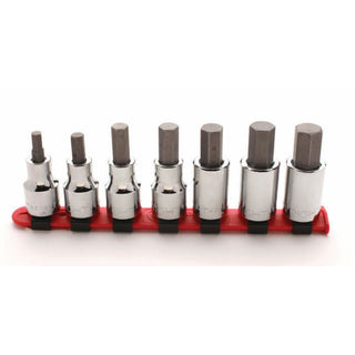 Wright Tool 405 1/2-Inch Drive 7 Piece Hex Bit Socket Set