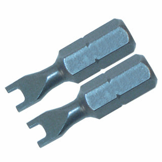 Wiha Tools 71964 #6 x 25mm Spanner Insert Bit, 2 Pack