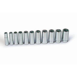 Wright Tool 414 6-Point Deep Socket Set, 11-Piece