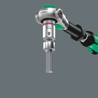 Wera 8740 B HF Zyklop bit socket with holding function, 3/8" drive, 4 x 35 mm