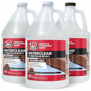 J-B Weld 42384 WaterClear Pro Grade 2" Deep Pour Epoxy, 384 fl oz.