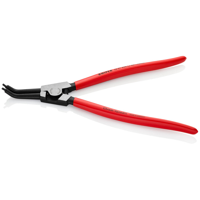 Knipex 46 31 A42 12 1/4" External 45° Angled Snap Ring Pliers-Forged Tips