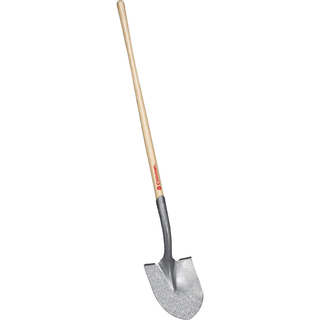 Corona SS 65000 Round Point Shovel, 14-Gauge, 12 in. Head, 48 in. Wood Handle