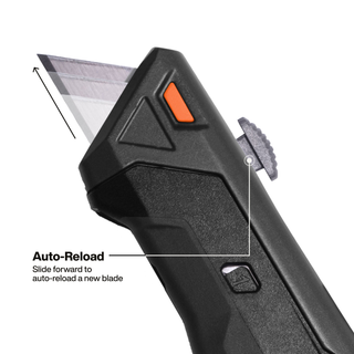 Klein Tools 44308 Auto-Loading Retractable Utility Knife with Dual-Sided Blade Magazine