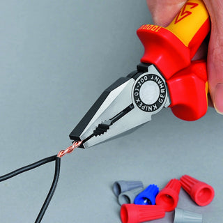 Knipex 03 08 200 SBA 8" Combination Pliers-1000V Insulated