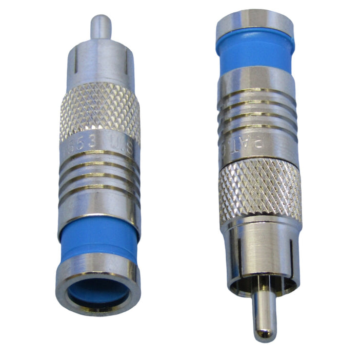 Philmore 45-1359 BU Compression RCA Male Connector