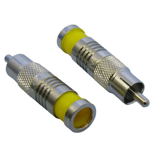 Philmore 45-1359 YL Compression RCA Male Connector