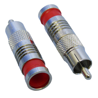 Philmore 45-1364 RD Compression RCA Male Connector